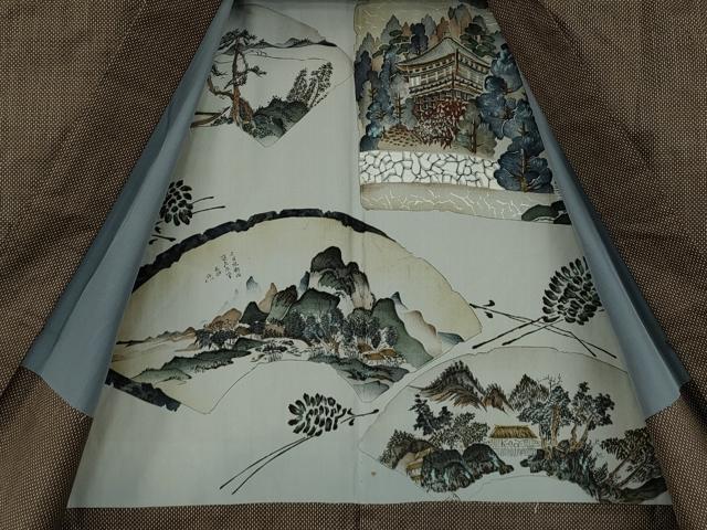 平和屋着物○男性 本場大島紬 アンサンブル 7マルキ 正絹 逸品 CAAX4535ut