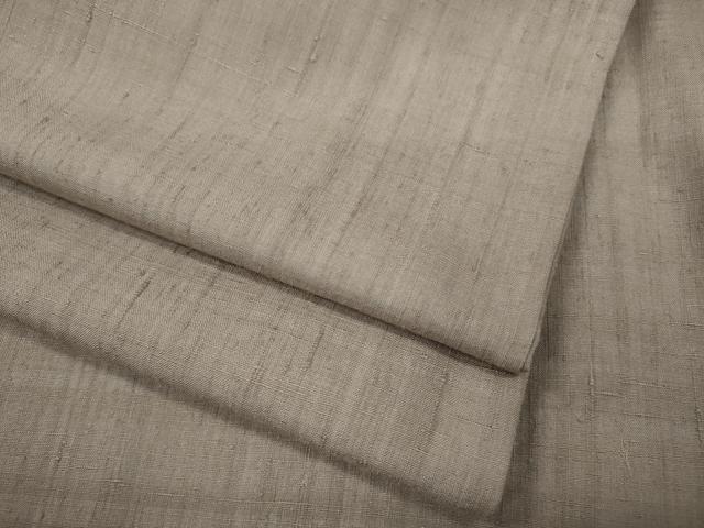 平和屋着物●結城紬　霞文　正絹　逸品　CAAX4543ut