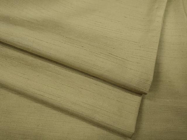 平和屋着物●上質な紬　木蘭色　正絹　逸品　CAAX4582ut