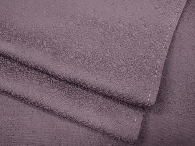 平和屋着物●上質な色無地　舞葉地紋　浅紫色　正絹　逸品　未使用　CAAX4593ut