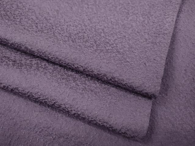 平和屋着物●上質な色無地　霞地紋　古代紫色　正絹　逸品　CAAX4596ut