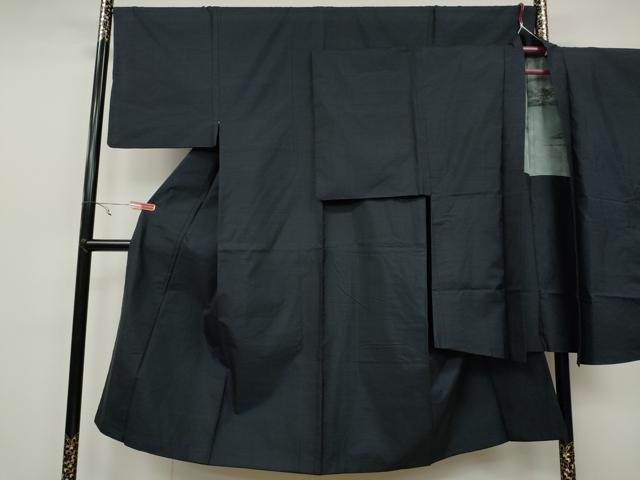 平和屋着物●男性　本場大島紬　アンサンブル　80亀甲　総詰め　正絹　逸品　CAAX4729ut