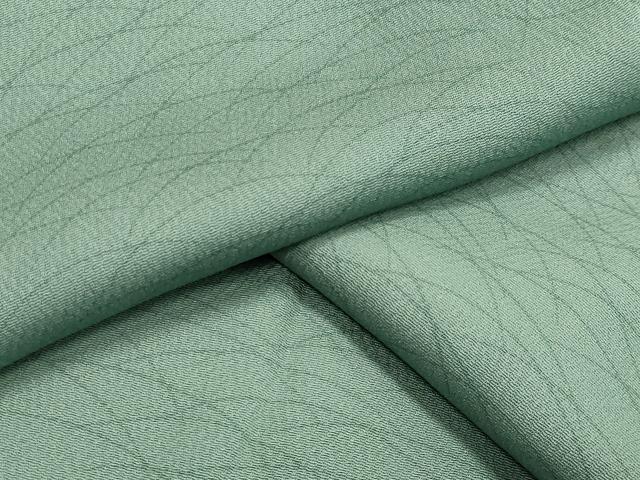 平和屋着物●上質な小紋　草木文　正絹　逸品　CAAX5703gh