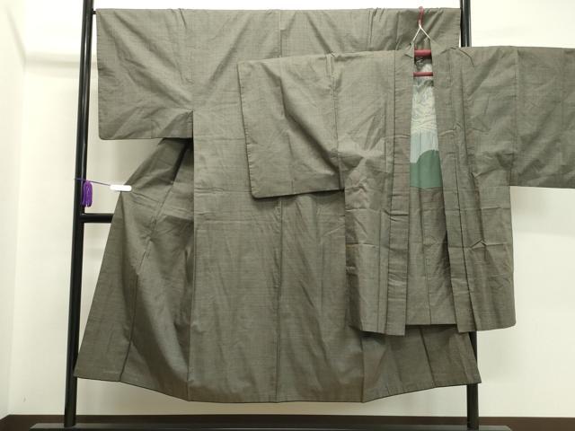 平和屋着物●男性　本場大島紬　アンサンブル　120亀甲　総詰め　正絹　逸品　CAAX5710gh