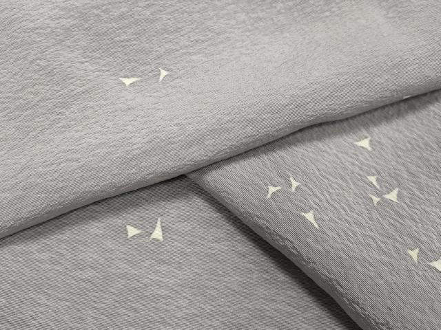 平和屋着物●上質な小紋　吉祥文　正絹　逸品　CAAX5774gh