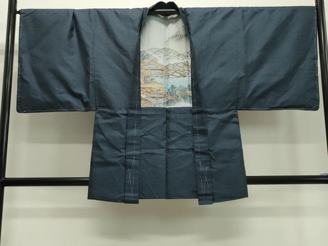 平和屋着物○男性 本場大島紬 アンサンブル 100亀甲 正絹 逸品 CAAX5791gh 