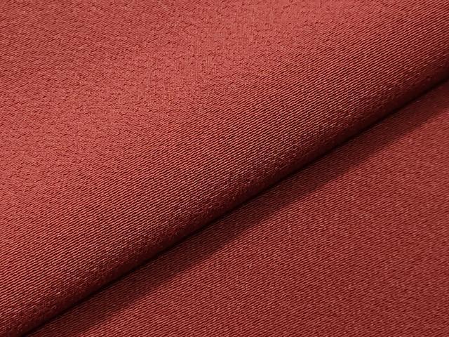 平和屋着物□本草木染作家 瑞寶 色無地 薄紅色 正絹 逸品 未