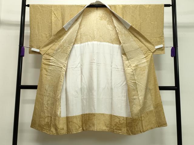 平和屋着物●長襦袢　無双仕立て　縞　正絹　逸品　AAAW5276br