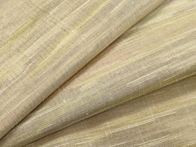 平和屋着物●上質な紬　霞文　正絹　逸品　CAAX5927gh