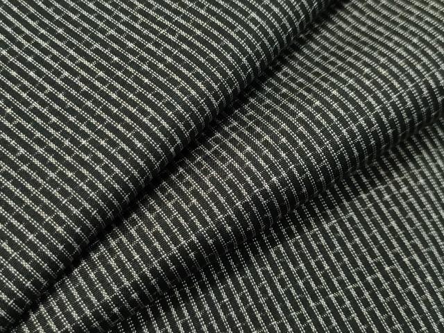 平和屋着物●男性　本場大島紬　縞　正絹　逸品　CAAX5932gh