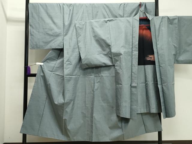 平和屋着物●男性　本場大島紬　アンサンブル　100亀甲　総詰め　反端付き　正絹　逸品　CAAX5976gh