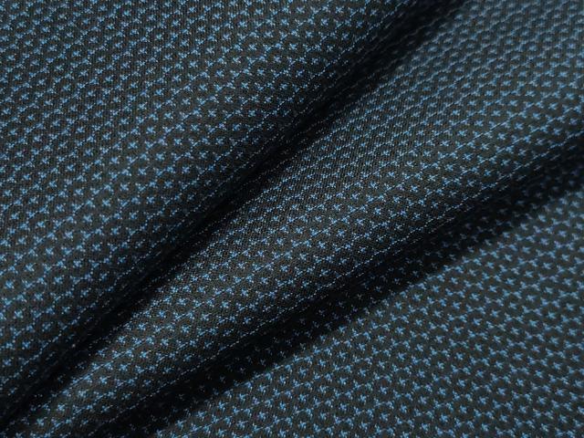 平和屋着物●男性　紬　100亀甲　総詰め　正絹　逸品　CAAX5989gh