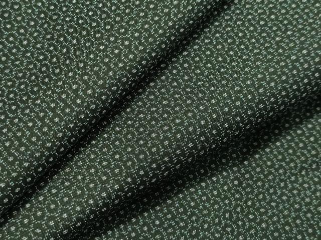 平和屋着物●男性　本場大島紬　80亀甲　総詰め　正絹　逸品　CAAX5992gh