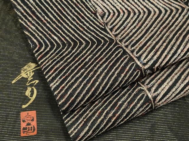 平和屋着物●染織デザイナー　堀口無月 　MUGETSU　チュール織　全通柄袋帯　吉祥文　金糸　正絹　逸品　CAAX7313hy