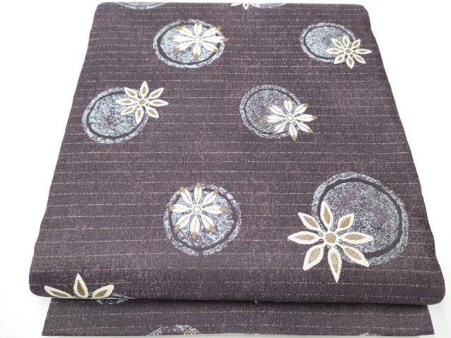 平和屋着物●両面　全通柄袋帯　市松丸文　金銀糸　正絹　逸品　CAAX7425hy 平和屋着物○両面 全通柄袋帯 市松丸文 金銀糸 正絹 逸品 CAAX7425hy