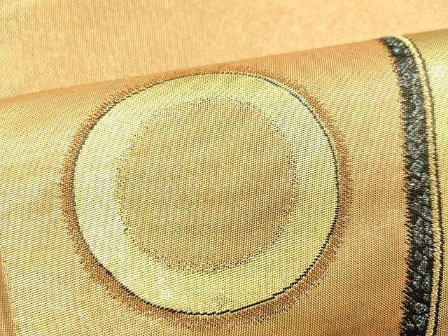 平和屋着物○六通柄袋帯 人間国宝 富士相生 大場松魚の世界 金銀糸