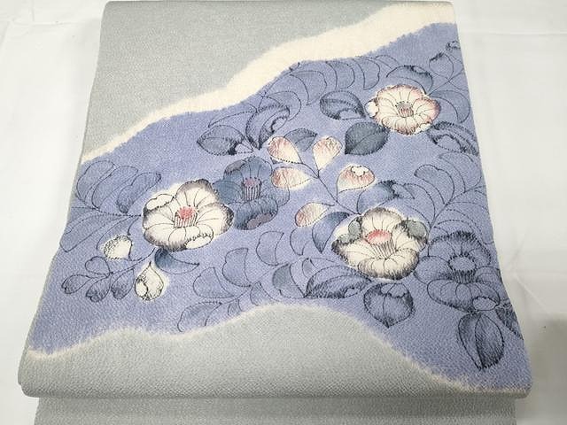 平和屋着物□極上 本加賀友禅作家 木村雨山 九寸名古屋帯 成り物 カブ