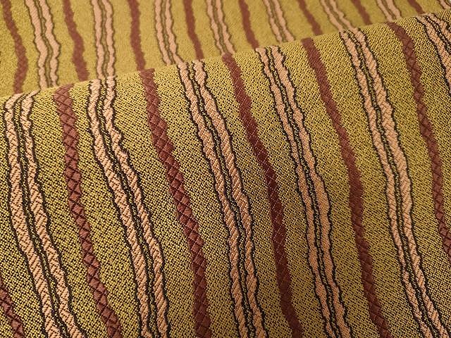 平和屋着物○西陣 津村織物謹製 六通柄袋帯 唐織 日野間道