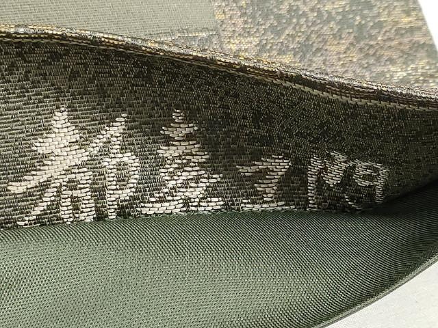 平和屋着物○六通柄袋帯 流線文 花絲 都喜ヱ門