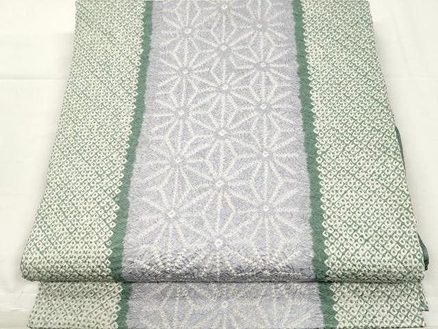 平和屋着物●名門　藤娘きぬたや・総絞り　九寸開き名古屋帯　絞り　吉祥文　正絹　逸品　CAAX9566yk