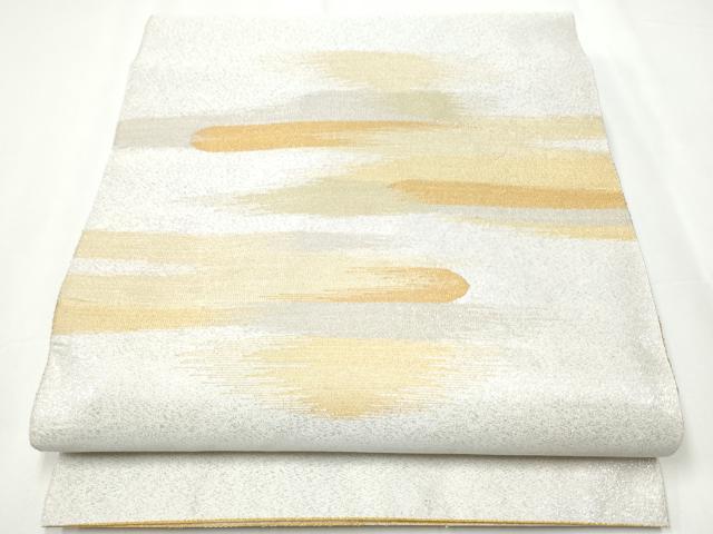 平和屋着物○爪掻き本綴れ 両面 太鼓柄袋帯 手おり 雲重ね