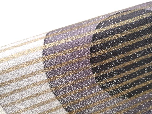 平和屋着物●太鼓柄袋帯　丸文　銀通し地　正絹　逸品　CAAY2573hy 平和屋着物○太鼓柄袋帯 丸文 銀通し地 正絹 逸品 CAAY2573hy