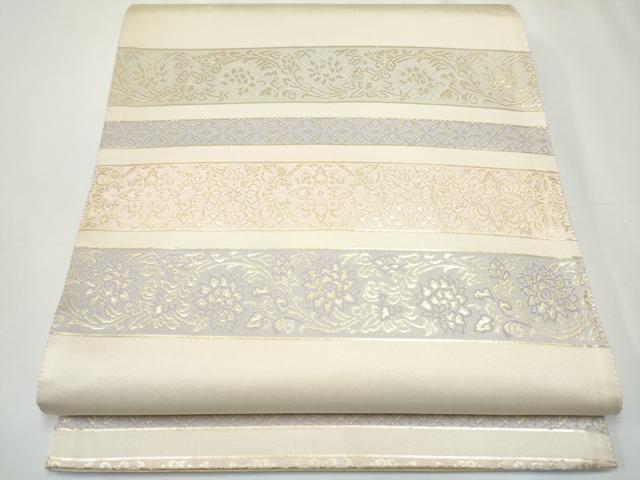 平和屋着物○西陣 六通柄袋帯 唐織 古代名物裂 金糸 正絹 逸品