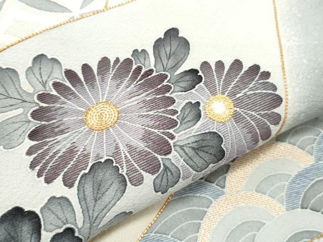 平和屋着物○銀座きしや 中国三大刺繍 相良刺繍 駒刺繍