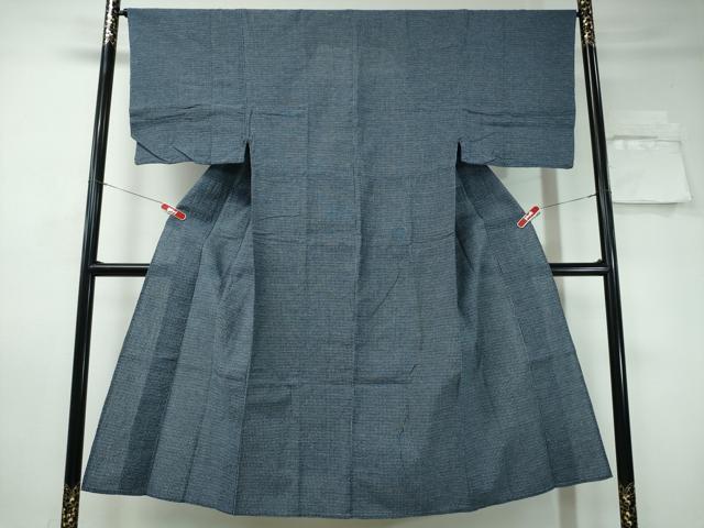 平和屋着物∴夏物　男性　阿波しじら織　浴衣　吉祥文　綿　逸品　CAAY4401ng_1
