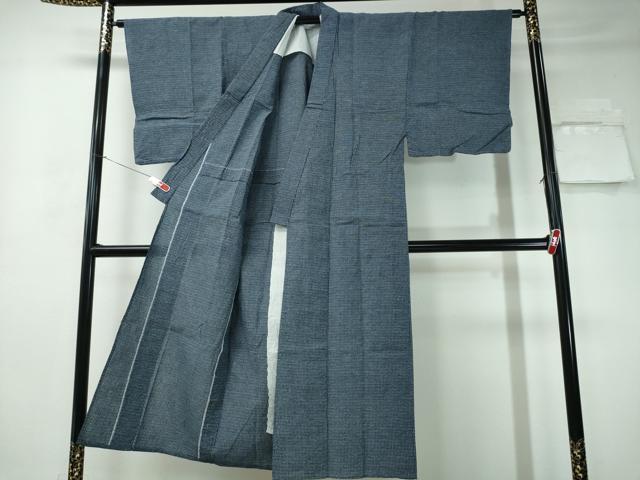 平和屋着物∴夏物　男性　阿波しじら織　浴衣　吉祥文　綿　逸品　CAAY4401ng_2