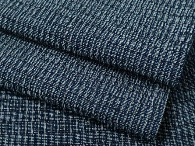 平和屋着物∴夏物　男性　阿波しじら織　浴衣　吉祥文　綿　逸品　CAAY4401ng