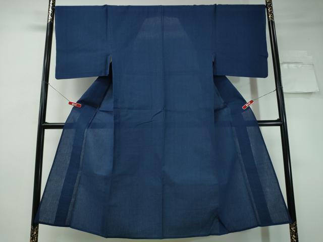 平和屋着物∴夏物　男性　阿波しじら織　浴衣　吉祥文　綿　逸品　CAAY4402ng_1