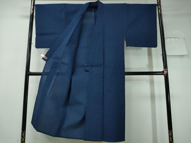 平和屋着物∴夏物　男性　阿波しじら織　浴衣　吉祥文　綿　逸品　CAAY4402ng_2