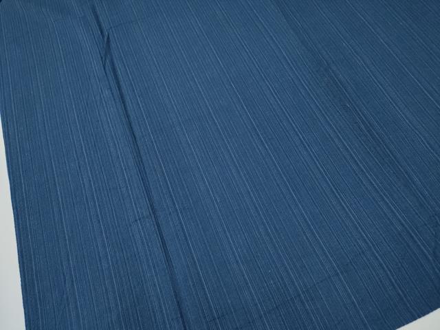 平和屋着物∴夏物　男性　阿波しじら織　浴衣　縞　綿　逸品　CAAY4462ng_3