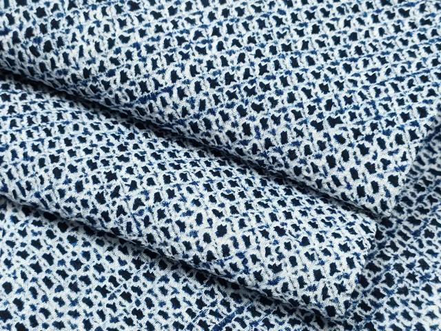 平和屋着物∴夏物　男性　浴衣　有松鳴海絞り　三浦絞り　綿　逸品　CAAY4468ng