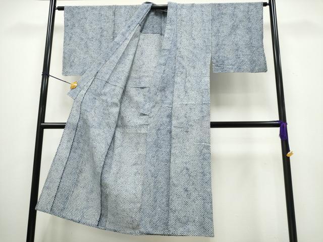 平和屋着物∴夏物　男性　浴衣　有松鳴海絞り　三浦絞り　綿　逸品　CAAY4544ng_1