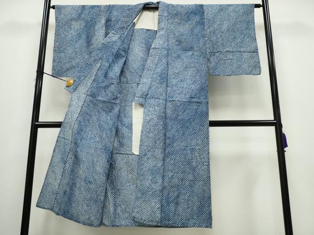 平和屋着物∴夏物　男性　浴衣　有松鳴海絞り　三浦絞り　綿　逸品　CAAY4545ng_2