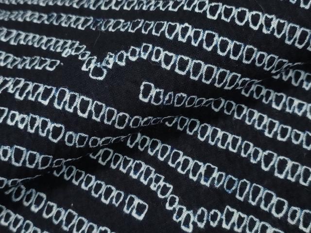 平和屋着物∴夏物　浴衣　有松鳴海絞り　変わり斜線文　綿　逸品　CAAY4570ng 平和屋着物∴夏物 浴衣 有松鳴海絞り 変わり斜線文 綿 逸品 CAAY4570ng