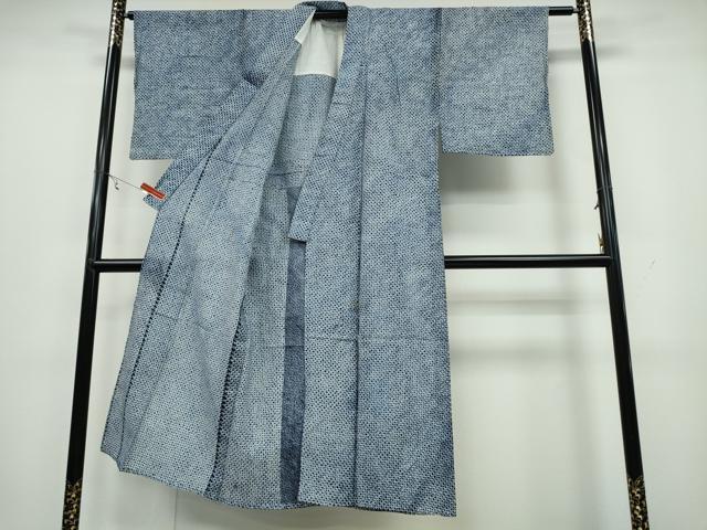平和屋着物∴夏物　男性　浴衣　有松鳴海絞り　三浦絞り　綿　逸品　CAAY4572ng_2