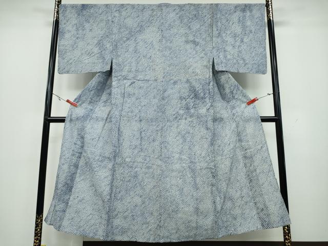 平和屋着物∴夏物　男性　浴衣　有松鳴海絞り　三浦絞り　綿　逸品　CAAY4595ng