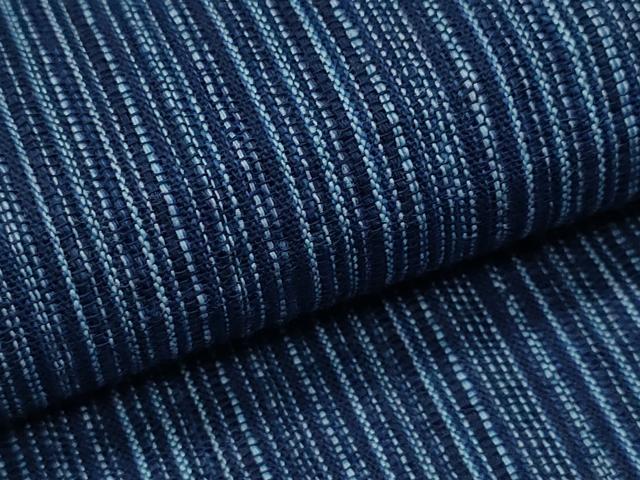 平和屋着物∴夏物　男性　阿波しじら織　浴衣　縞　綿　逸品　未使用　CAAY4597ng_4