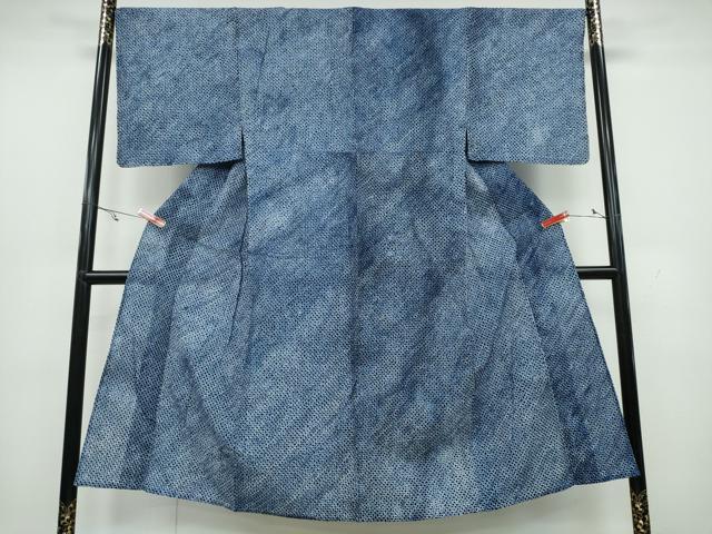 平和屋着物∴夏物　男性　浴衣　有松鳴海絞り　三浦絞り　綿　逸品　CAAY4662ng_1