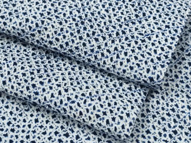 平和屋着物∴夏物　男性　浴衣　有松鳴海絞り　三浦絞り　綿　逸品　CAAY4788ng