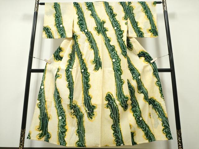 平和屋着物∴夏物　浴衣　有松鳴海絞り　乱菊　綿　逸品　未使用　CAAY4794ng