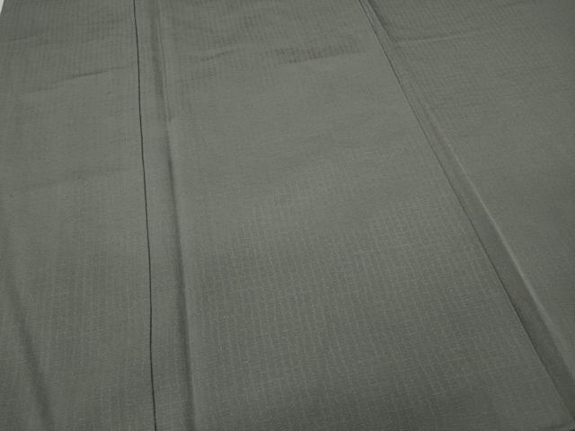 平和屋着物○男性 色無地 縞地紋 霞色 正絹 逸品 CAAY4808ut 