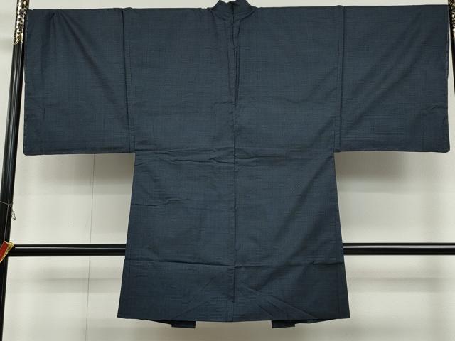 平和屋着物○男性 本場大島紬 アンサンブル 100亀甲 総詰め 田畑正夫作