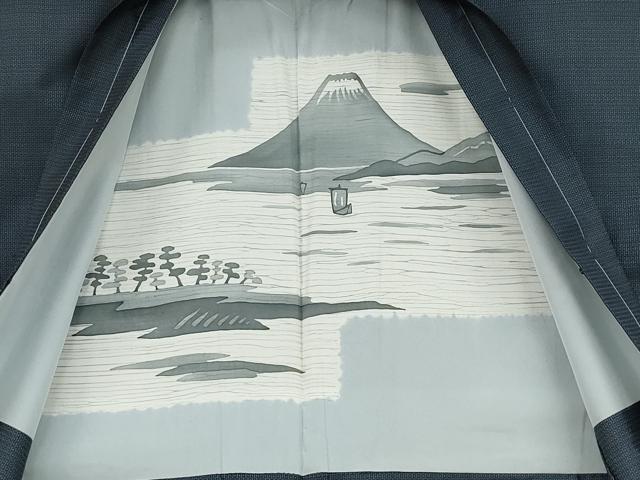 平和屋着物●男性　本場大島紬　アンサンブル　100亀甲　総詰め　田畑正夫作　証紙付き　正絹　逸品　未使用　CAAY4827ut 平和屋着物○男性 本場大島紬 アンサンブル 100亀甲 総詰め 田畑正夫作