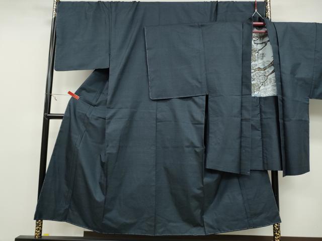 平和屋着物●男性　本場大島紬　アンサンブル　100亀甲　総詰め　キングサイズ　正絹　逸品　未使用　CAAY4828ut