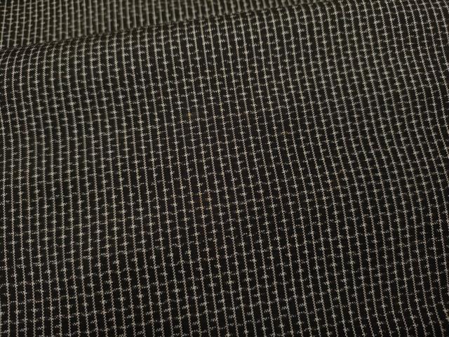 平和屋着物○男性 本場大島紬 アンサンブル 80亀甲 総詰め 正絹 逸品