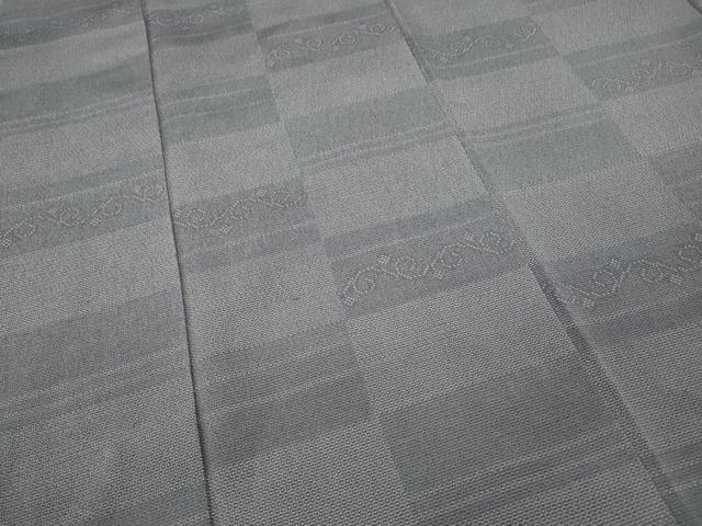 平和屋着物○本塩沢 110亀甲 横段吉祥文 正絹 逸品 CAAY5114ut